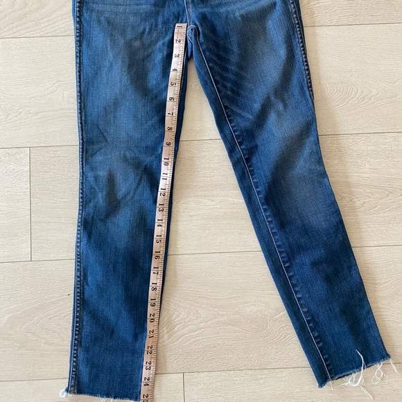 Madewell Ankle Cut Classic Denim Sz 25 - Picture 5 of 5